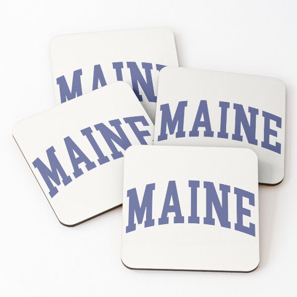 Item preview, Maine - College Font Curved Typography designed and sold by chosenhomes.
