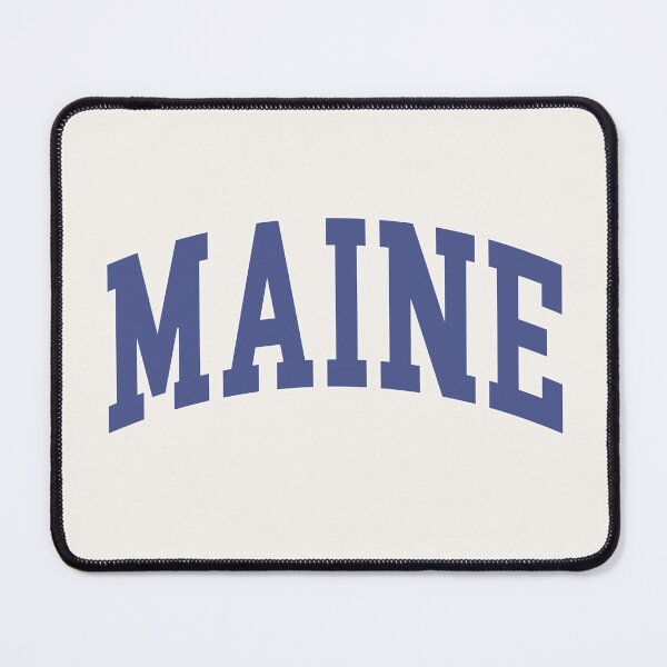 Item preview, Maine - College Font Curved Typography designed and sold by chosenhomes.