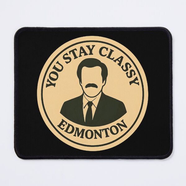 Item preview, Anchorman Inspired Retro Canada Print: Edmonton designed and sold by PinUpPizzazz.