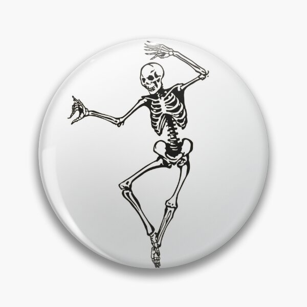 Item preview, Vintage Skeleton Dance Illustration designed and sold by Nejjar-store.