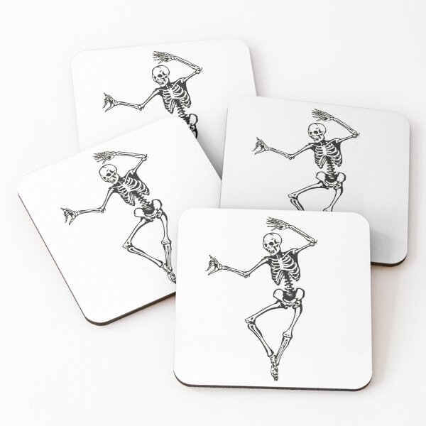 Item preview, Vintage Skeleton Dance Illustration designed and sold by Nejjar-store.