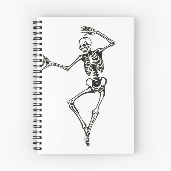 Item preview, Vintage Skeleton Dance Illustration designed and sold by Nejjar-store.