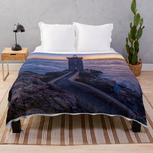 Item preview, Sunset at Kermorvan Lighthouse designed and sold by Gerard Fornarotto.