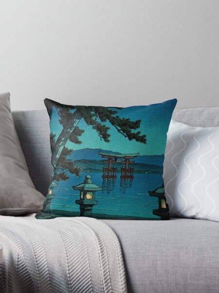 Artikel-Vorschau von Japanische Moonlit Nacht Tor Sea Hasui Kawase, designt und verkauft von Martstore.