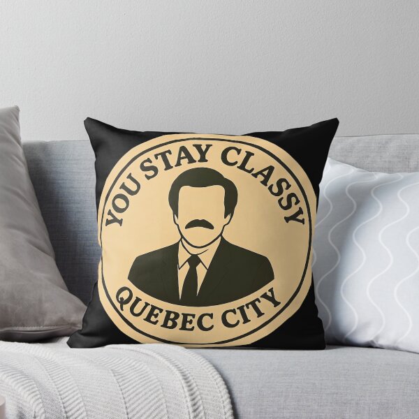Item preview, Anchorman Inspired Retro Canada Print: Quebec City designed and sold by PinUpPizzazz.