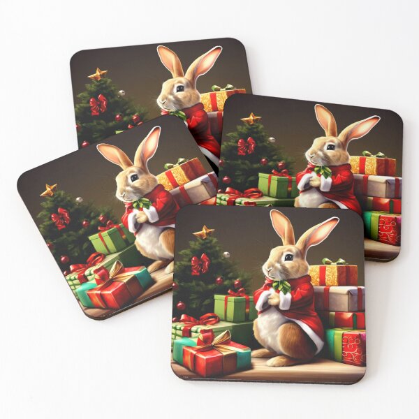 Item preview, Rabbit Sitting on Presents designed and sold by Zofia Sosnecka.