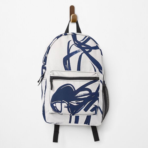 Item preview, Boston Terrier - Blue Abstract Art  designed and sold by shadow-bloom.