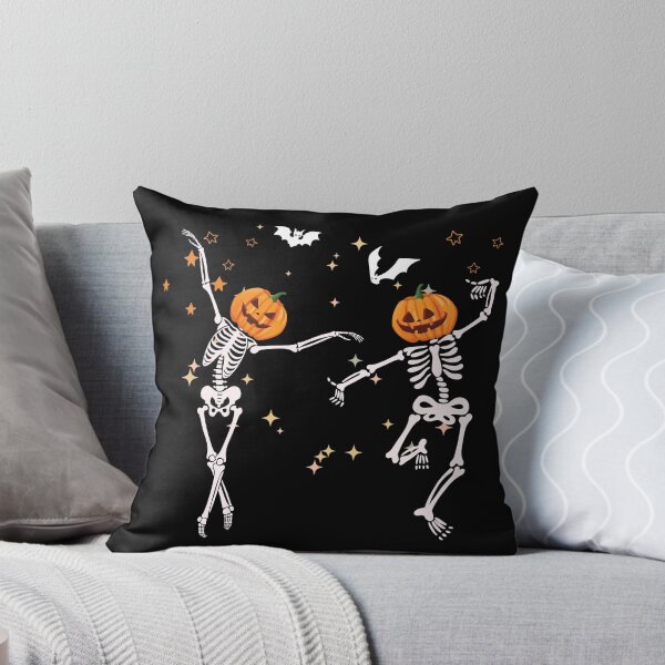 Item preview, Pumpkin Head Skeletons: Spooky Duo Halloween Shirt designed and sold by WeMerch-Art.