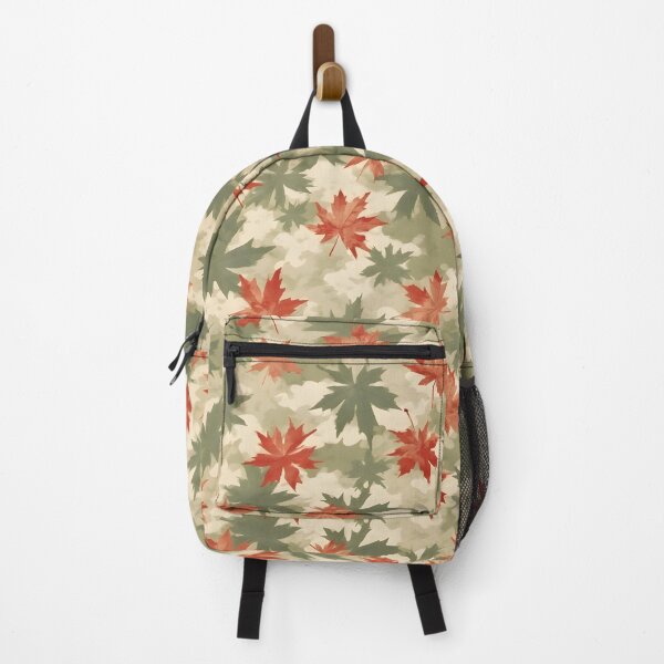 Item preview, Light Camouflage Green Maple Leaf Fall Foliage Vermont Maple designed and sold by LeafPrints.