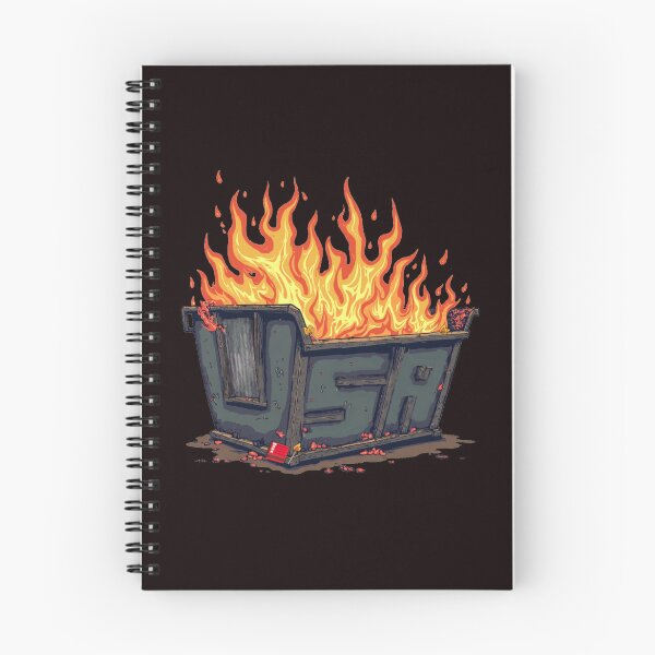 Item preview, USA Dumpster Fire, Courtesy of MAGA designed and sold by ParadisePalace.