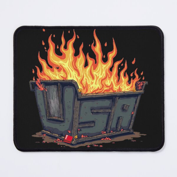 Item preview, USA Dumpster Fire, Courtesy of MAGA designed and sold by ParadisePalace.