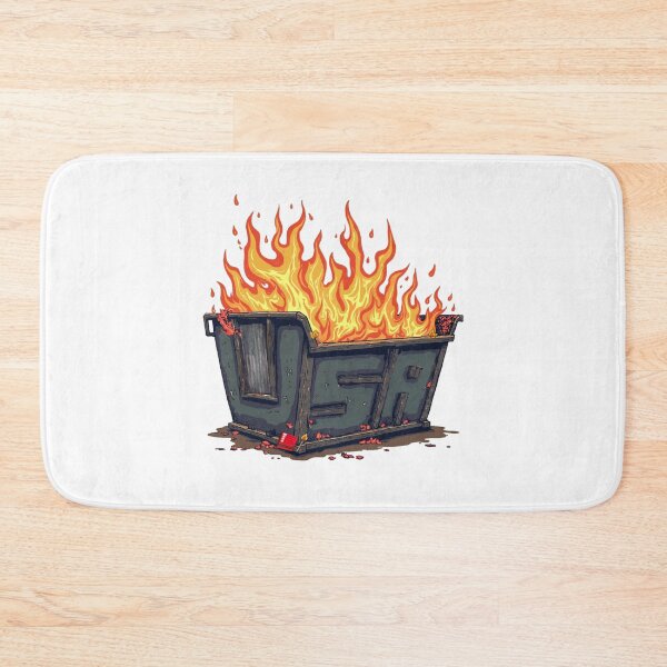 Item preview, USA Dumpster Fire, Courtesy of MAGA designed and sold by ParadisePalace.