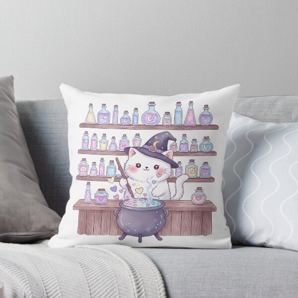 Item preview, Kawaii Witch Cat Potion Master designed and sold by Drip stamp.