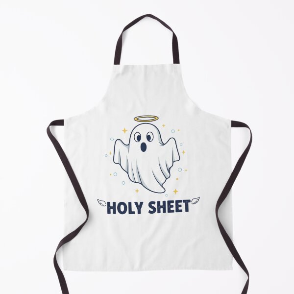 Item preview, HOLY SHEET: Halloween Ghost and Halo designed and sold by BLVD DESIGNS.