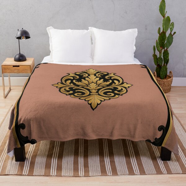 Item preview, Mauve & Gold-Black Antiqued Baroque designed and sold by DesignsByPrnces.