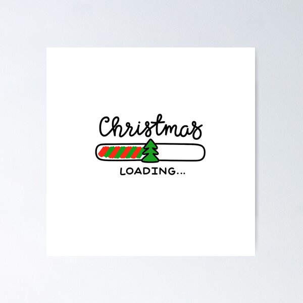 Item preview, Christmas Loading – Holiday Progress Bar Design designed and sold by CapyToon.