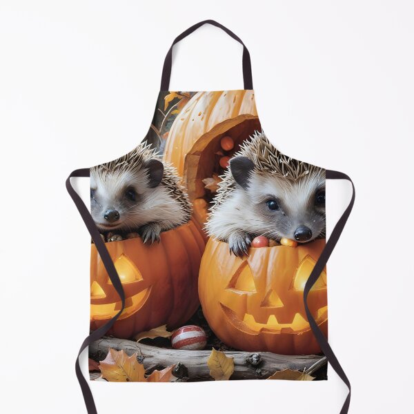 Item preview, Spiky Halloween: Hedgehogs, Pumpkins, Candy, Oh My! designed and sold by ACuriousshoppe.