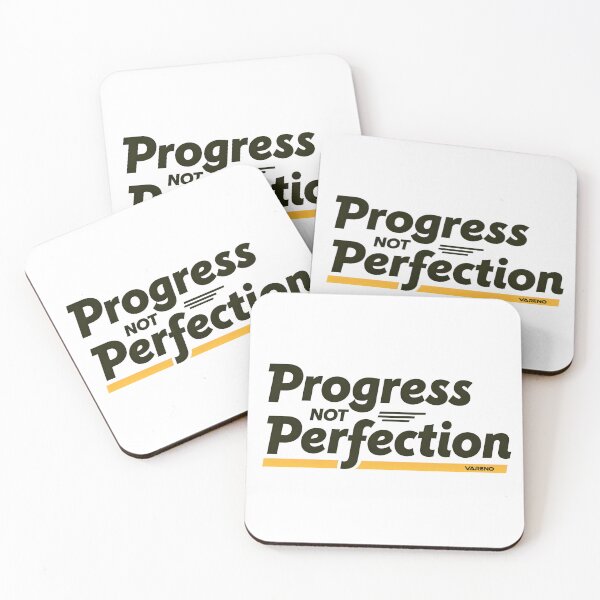 Item preview, VARENO - Progress Not Perfection designed and sold by izzikliza.