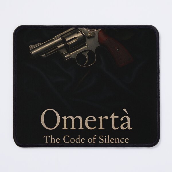 Item preview, Omertà – The Code of Silence designed and sold by PosterFuel.
