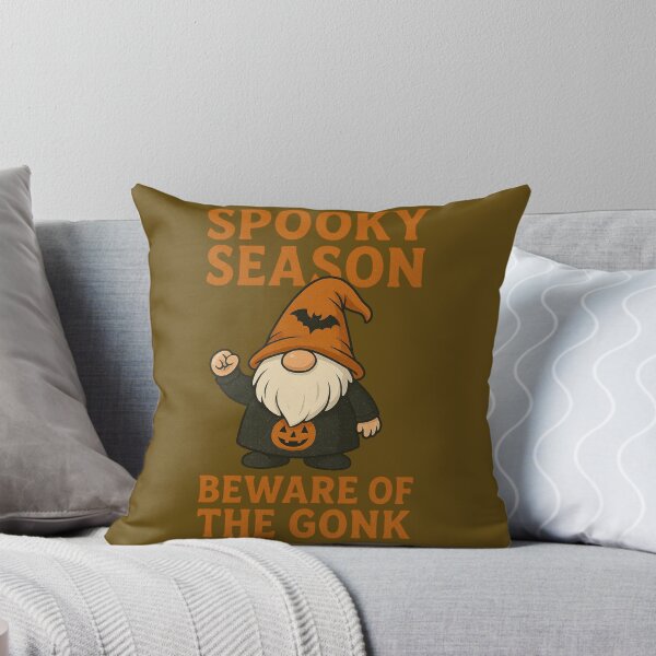 Item preview, Spooky Season Beware of the Gonk | Funny Halloween Gnome Design designed and sold by BoxaroundJacks.