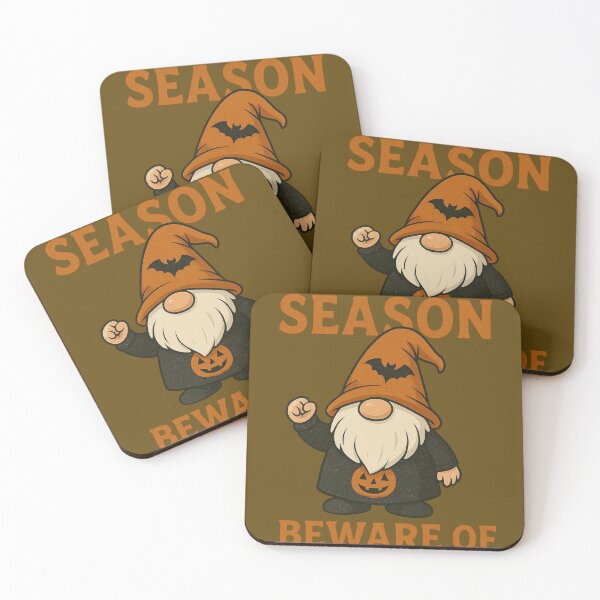 Item preview, Spooky Season Beware of the Gonk | Funny Halloween Gnome Design designed and sold by BoxaroundJacks.