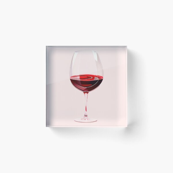 Item preview, Artistic Wine Glass Swirl designed and sold by CTM ArtStudio.
