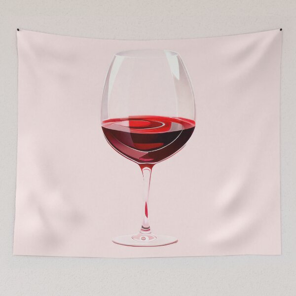 Item preview, Artistic Wine Glass Swirl designed and sold by CTM ArtStudio.