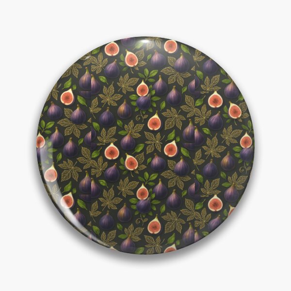 Item preview, Golden Fig Botanica with Antique Gold Leaves designed and sold by scicilysimonee.