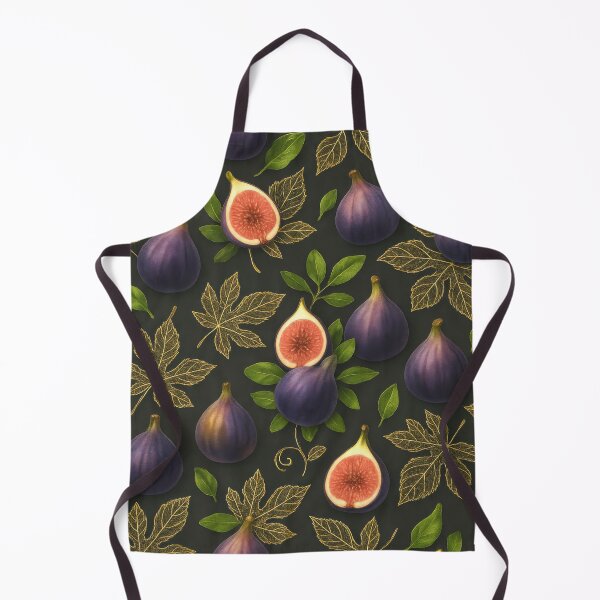Item preview, Golden Fig Botanica with Antique Gold Leaves designed and sold by scicilysimonee.