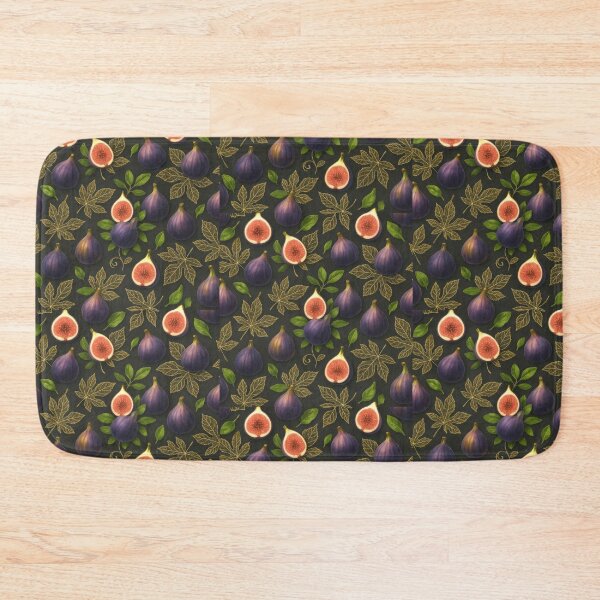 Item preview, Golden Fig Botanica with Antique Gold Leaves designed and sold by scicilysimonee.