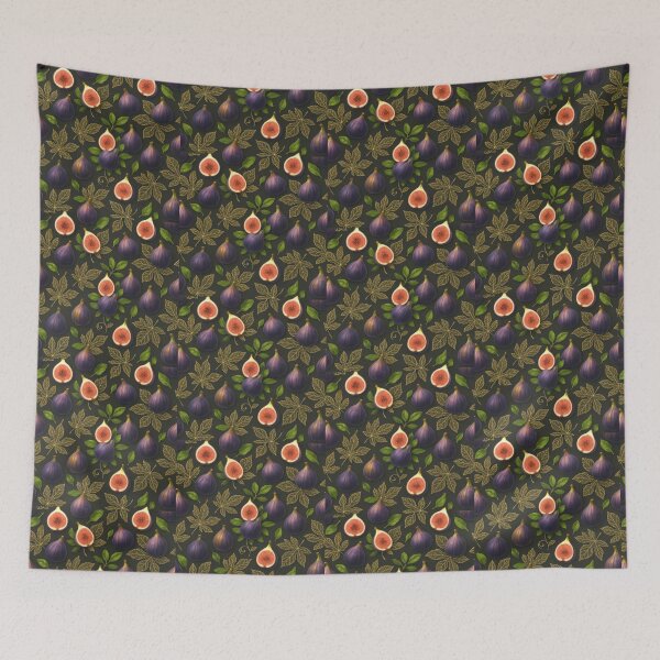 Item preview, Golden Fig Botanica with Antique Gold Leaves designed and sold by scicilysimonee.