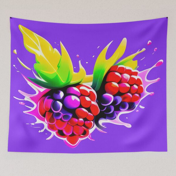 Item preview, Abstract Berry Splash designed and sold by CTM ArtStudio.