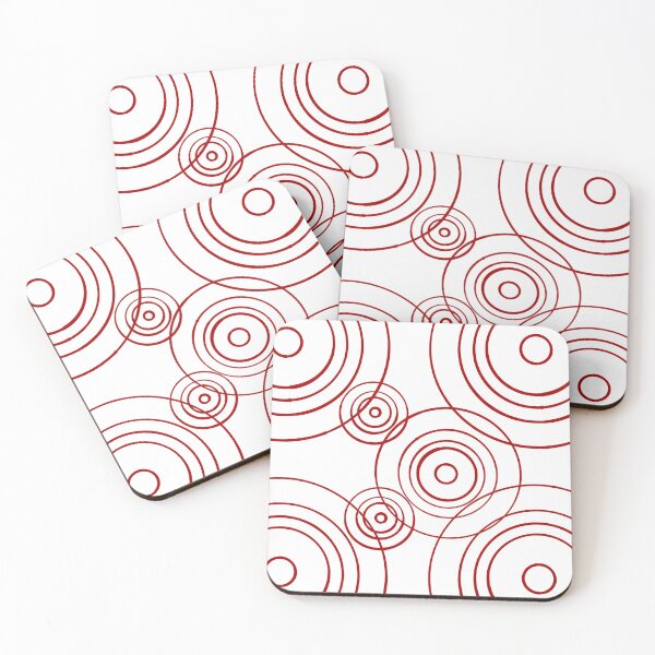 Item preview, Rain Ripples in Red designed and sold by LAEC-Shop.