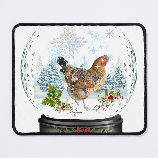 Item preview, Chicken Snow Globe designed and sold by SimpleatHeart.