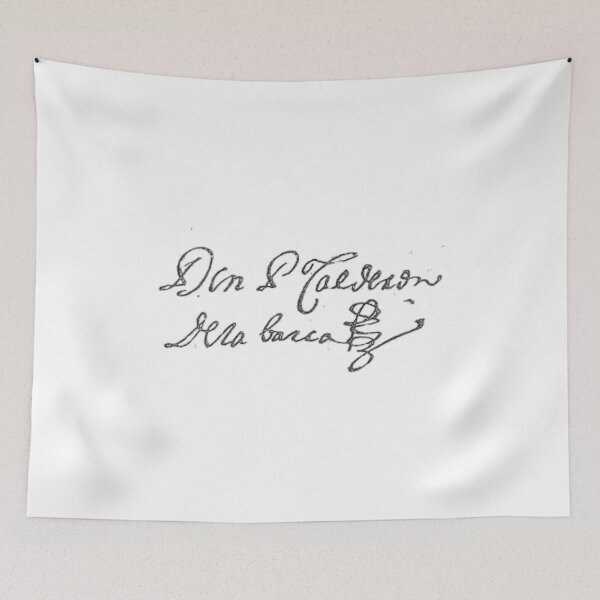 Item preview, Signature of Pedro Calderón de la Barca designed and sold by Filologica.