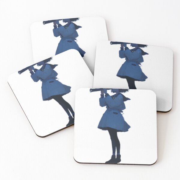 Item preview, Anime girl holding a telescope designed and sold by UniqueArtsOnly.