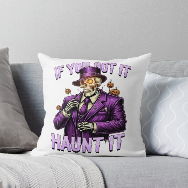 Item preview, If You Got It - Haunt It | Spooky Stylish Skeleton designed and sold by Stitch Please.