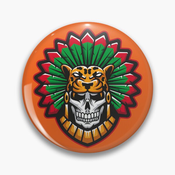 Item preview, Jaguar Knight | Aztec Warrior Jaguar Logo & Mythic Design designed and sold by MerlinWear.