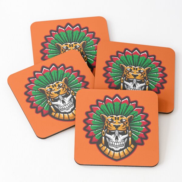 Item preview, Jaguar Knight | Aztec Warrior Jaguar Logo & Mythic Design designed and sold by MerlinWear.