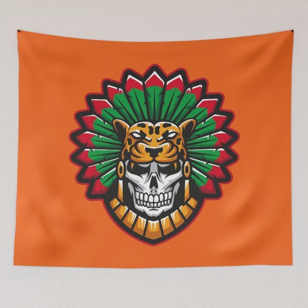 Item preview, Jaguar Knight | Aztec Warrior Jaguar Logo & Mythic Design designed and sold by MerlinWear.