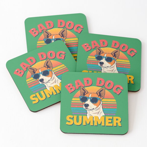 Item preview, Bad Dog Summer - Jack Russell designed and sold by kiwioffcuts.