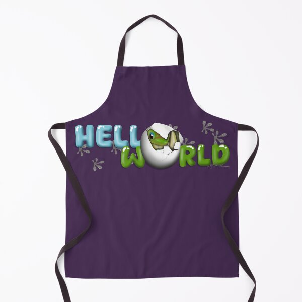 Item preview, Hello World! Baby Gecko in Egg designed and sold by ArtbyMparrish .