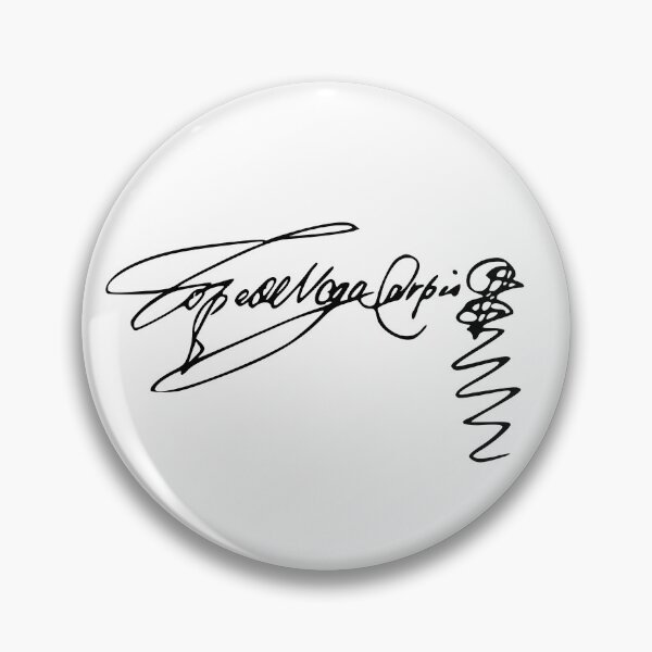 Item preview, Signature of Lope de Vega y Carpio designed and sold by Filologica.