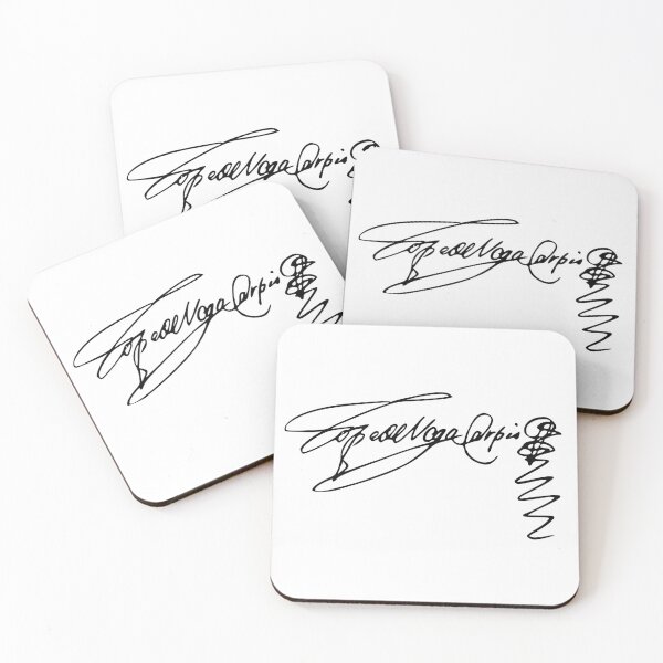 Item preview, Signature of Lope de Vega y Carpio designed and sold by Filologica.