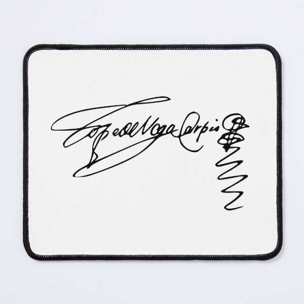 Item preview, Signature of Lope de Vega y Carpio designed and sold by Filologica.