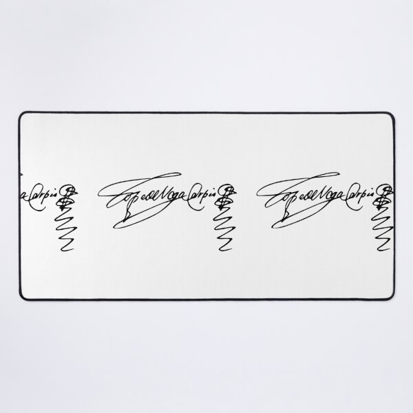 Item preview, Signature of Lope de Vega y Carpio designed and sold by Filologica.