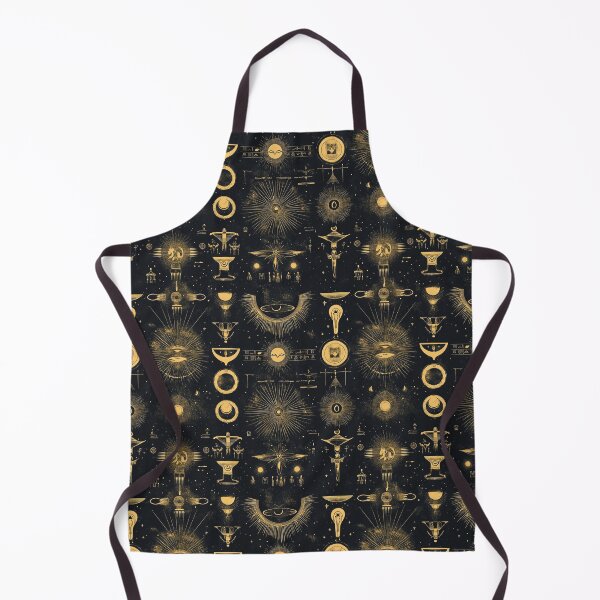 Item preview, Egyptian Ancient Glyphs Celestial Pattern designed and sold by LabMandala.