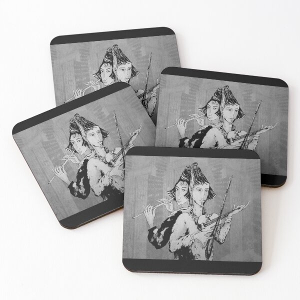 Item preview, Dual Musicians in Urban Setting designed and sold by TamasKettos.