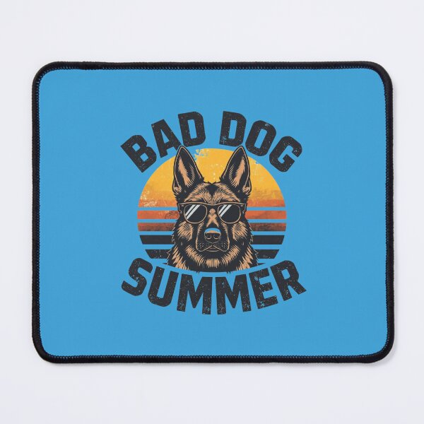 Item preview, Bad Dog Summer - Alsatian designed and sold by kiwioffcuts.