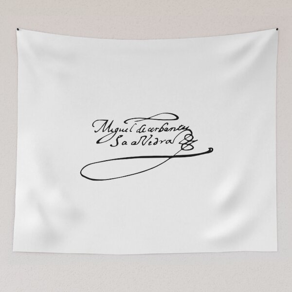 Item preview, Signature of Miguel de Cervantes designed and sold by Filologica.